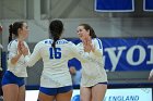 VB vs MHC  Wheaton Women's Volleyball vs Mount Holyoke College. - Photo by Keith Nordstrom : Wheaton, Volleyball, VB